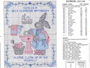 Schema punto croce Home And Heart 4