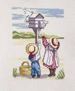 Schema punto croce La Piccionaia 1