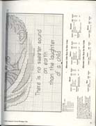 Schema punto croce Madre Con Bebe 3