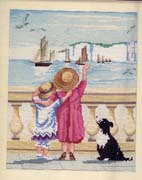 Schema punto croce Mare Estate 1