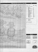 Schema punto croce Mele Picnik 3