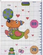 Schema punto croce Metro 1d