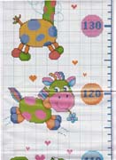 Schema punto croce Metro 1f