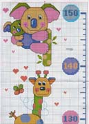 Schema punto croce Metro 1g