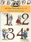 Schema punto croce Numeri Bimbi 1