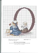 Schema punto croce Numeri Bimbi 4