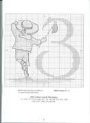 Schema punto croce Numeri Bimbi 6