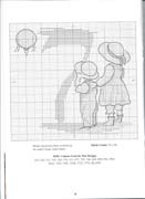 Schema punto croce Numeri Bimbi 9