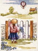 Schema punto croce Oltre Il Cancello 1