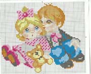 Schema punto croce Oppietta 2