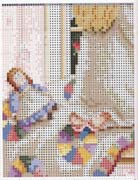 Schema punto croce Ora Di Dormire Bimba 4