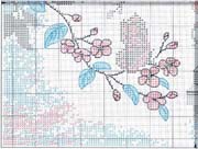 Schema punto croce Sguardo Dolce 2