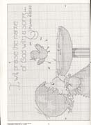 Schema punto croce Signore Nel Cielo 15