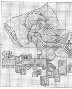 Schema punto croce Sonno Profondo 2