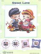 Schema punto croce Succo Di Mela 1