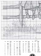 Schema punto croce Sulla Staccionata 7