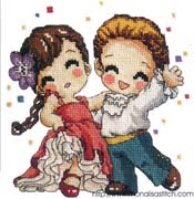 Schema punto croce Tango 2