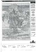 Schema punto croce Teddy 5