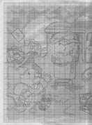 Schema punto croce Treno 2