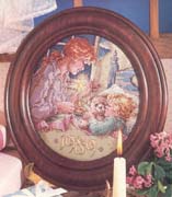 Schema punto croce Vigilia Di Natale 1