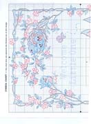 Schema punto croce Welcome Little 2