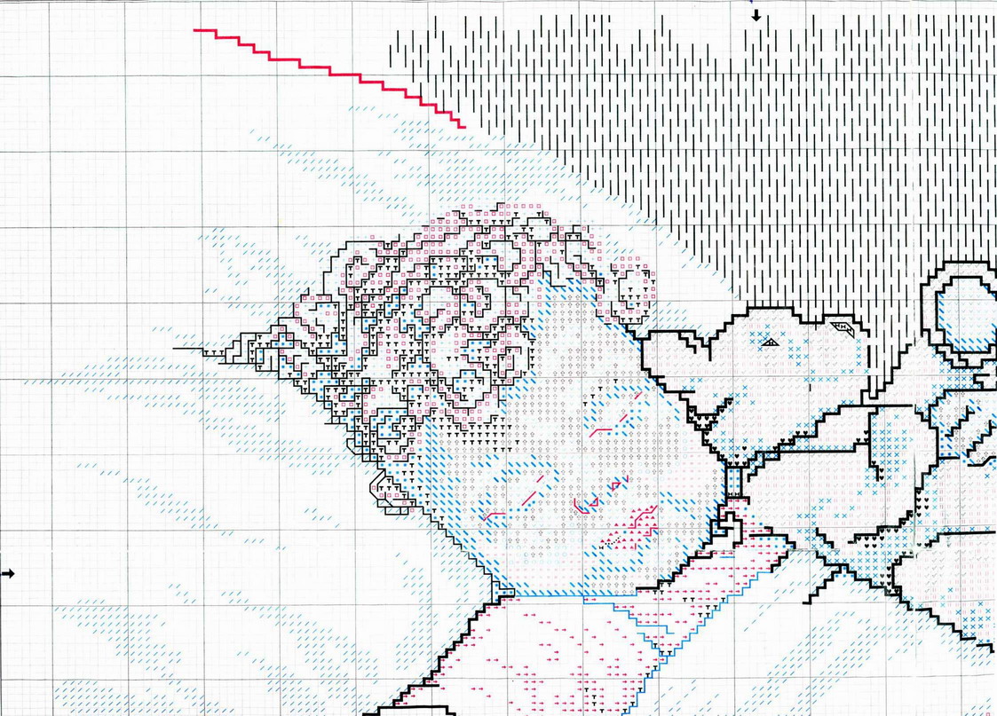 Schema punto croce Sogni Felici 3
