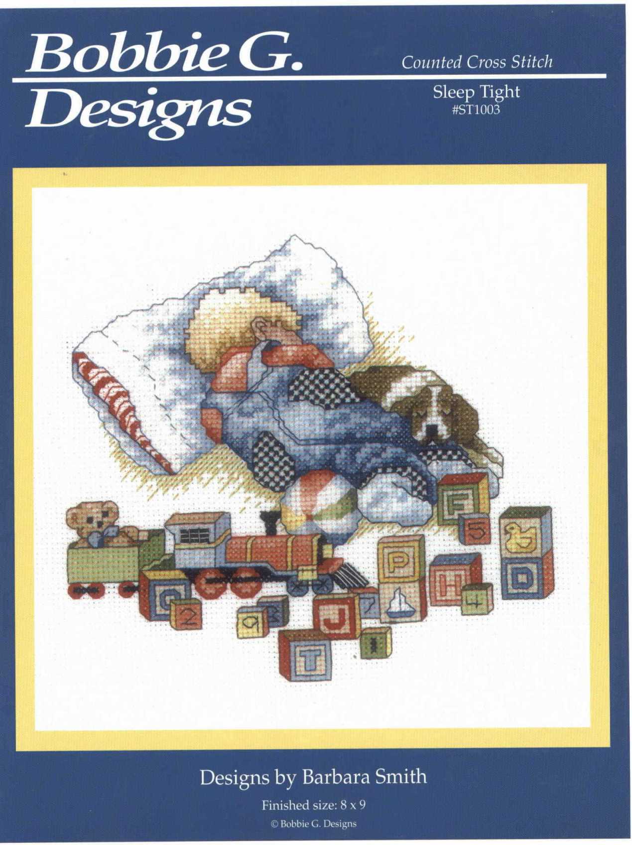 Schema punto croce Sonno Profondo 1