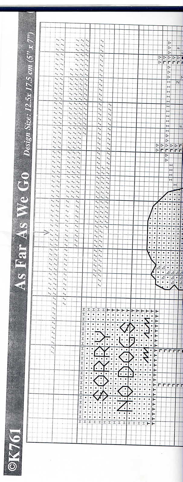 Schema punto croce Sorry No Dogs 2