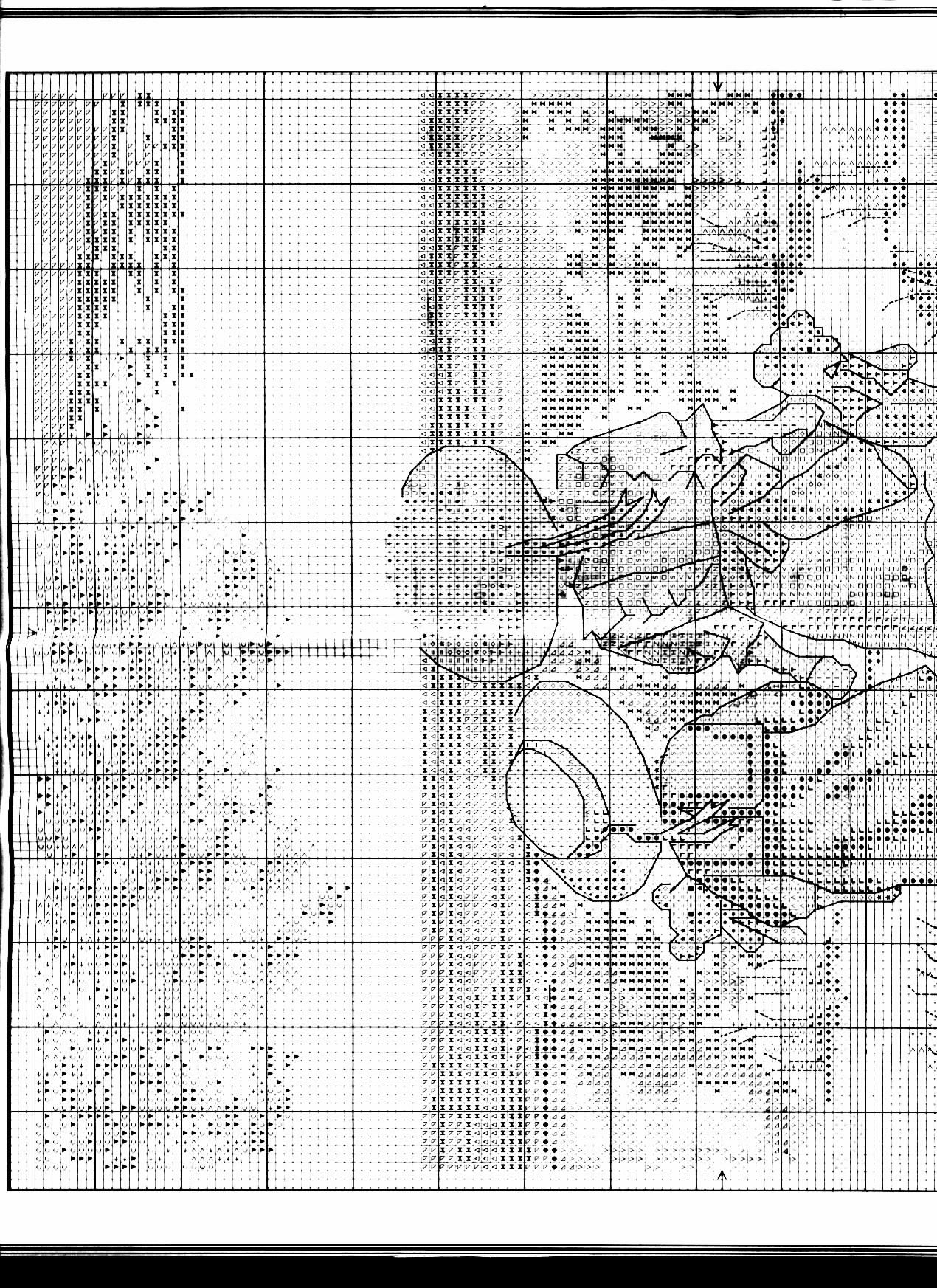 Schema punto croce Teddy 2