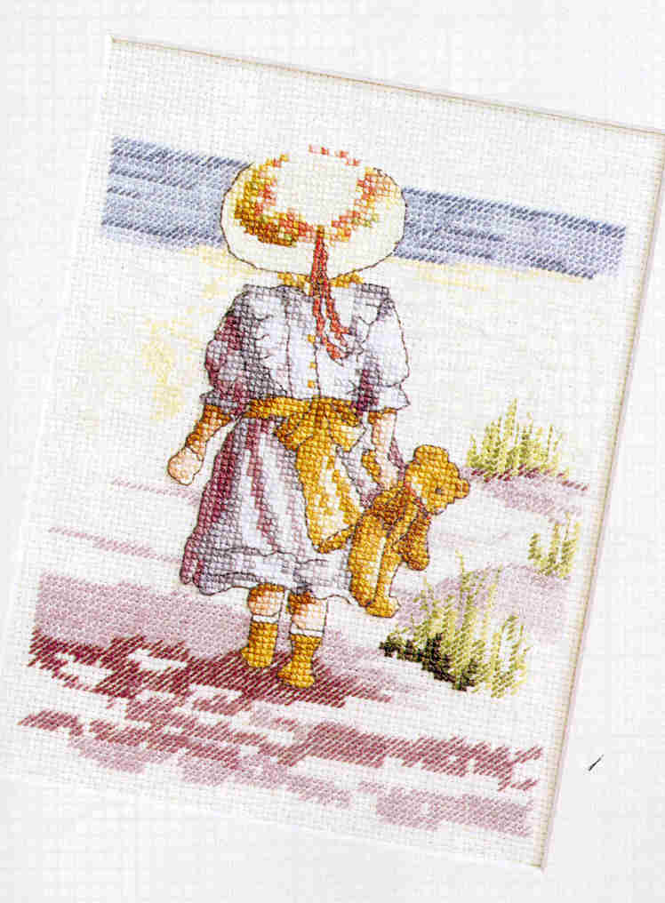 Schema punto croce Teddy 4