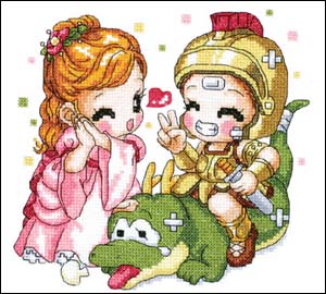 Schema punto croce Vincitore 1