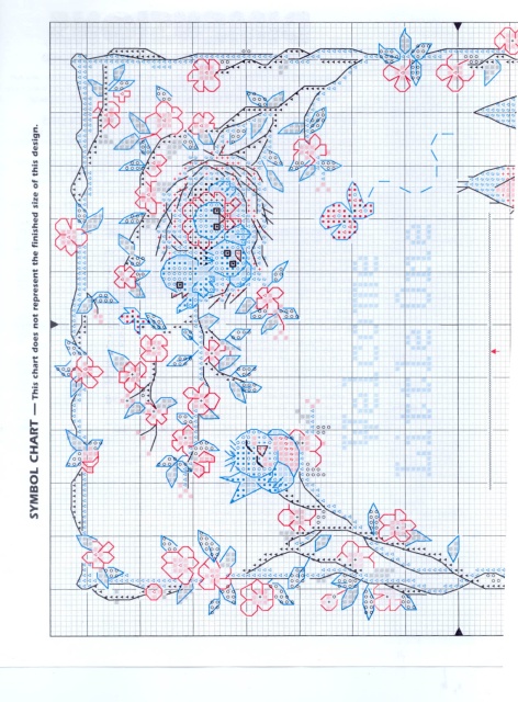 Schema punto croce Welcome Little 2