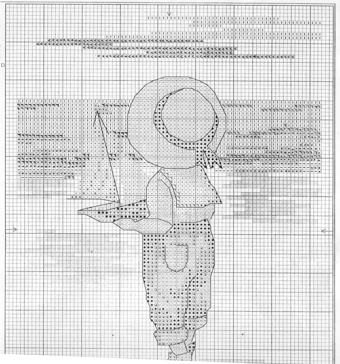 Schema punto croce Yachting 2