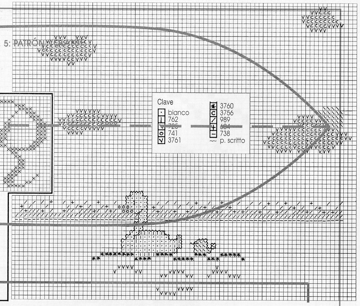 Schema punto croce Motivi 11