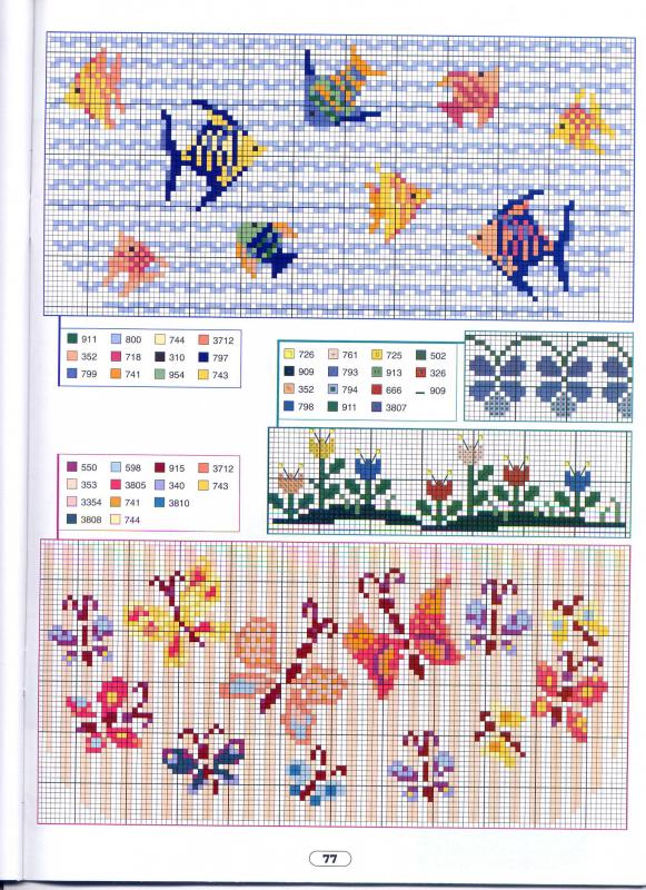 Schema punto croce Motivi 18