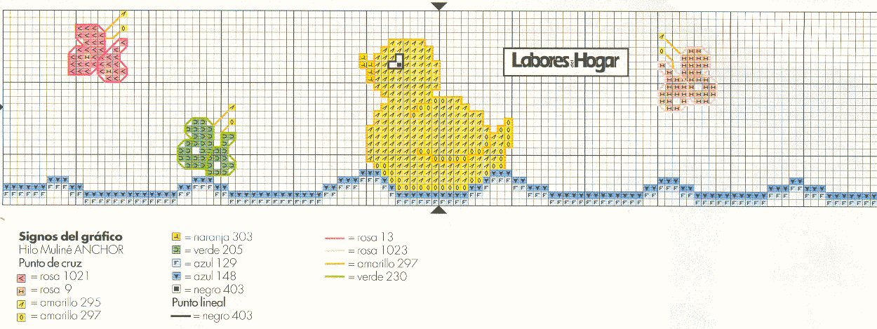 Schema punto croce Motivi 24