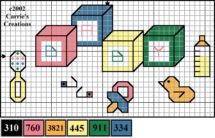 Schema punto croce Motivi 29