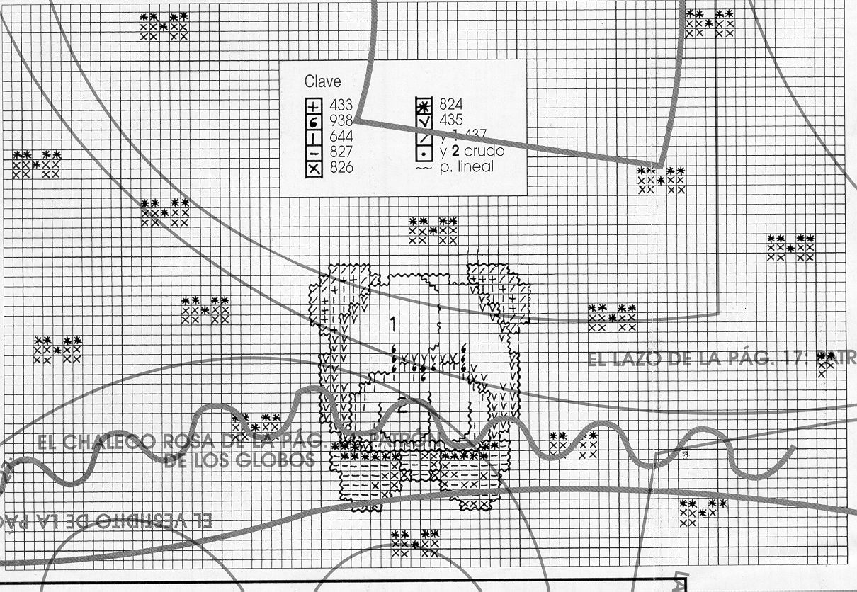Schema punto croce Motivi 3