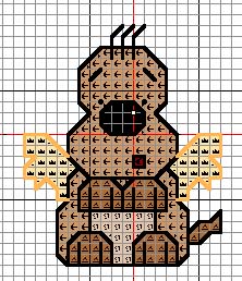 Schema punto croce Motivi 30