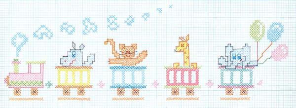 Schema punto croce Motivi 34