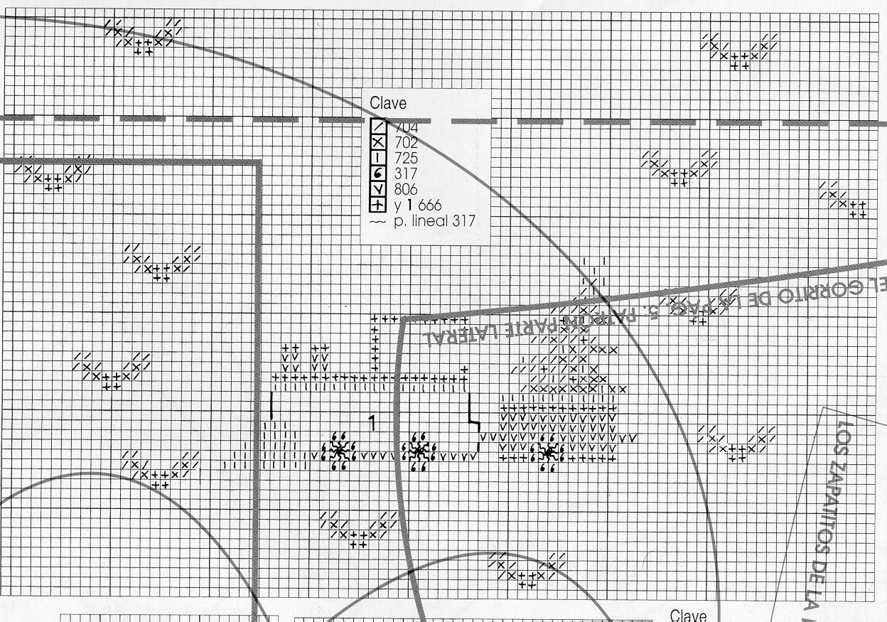 Schema punto croce Motivi 4