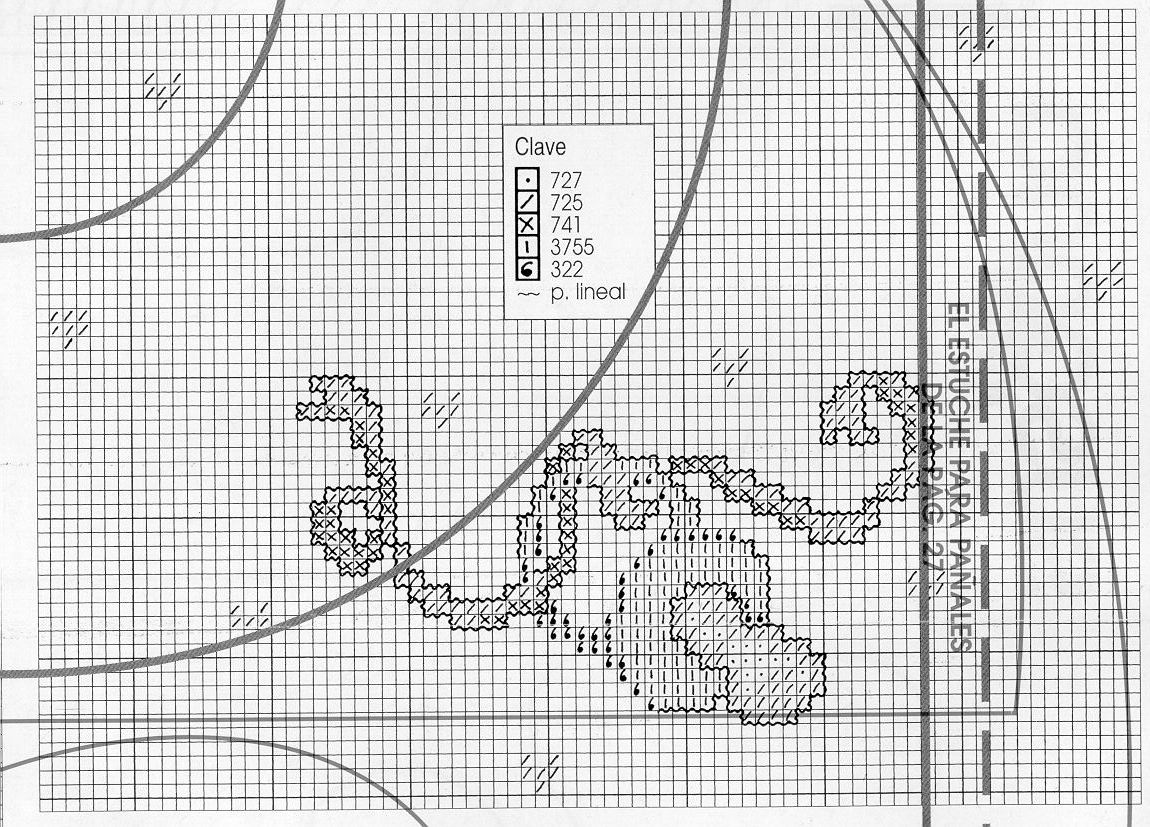 Schema punto croce Motivi 6