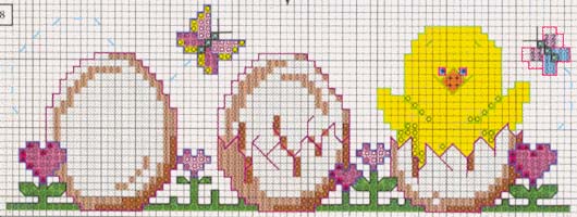 Schema punto croce Motivi 61