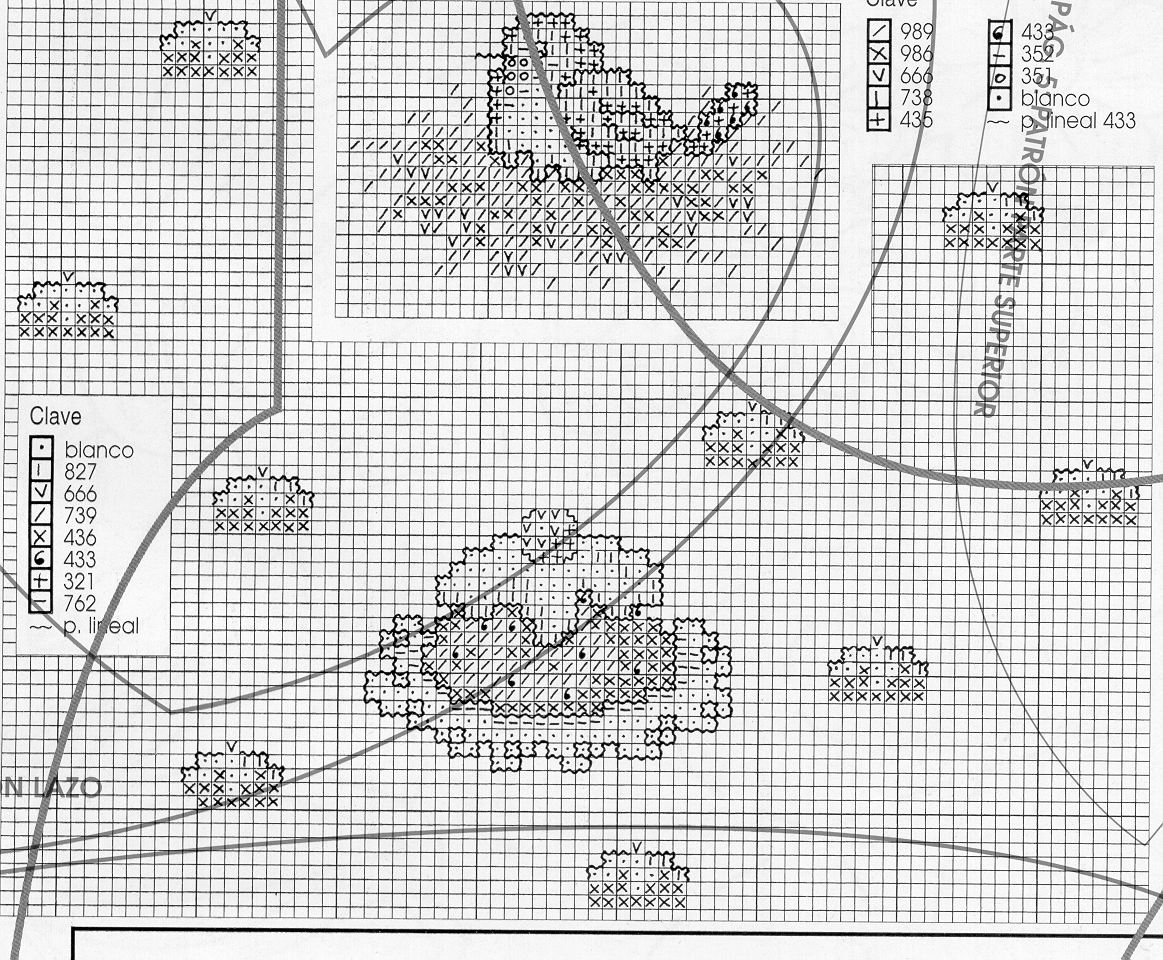 Schema punto croce Motivi 7