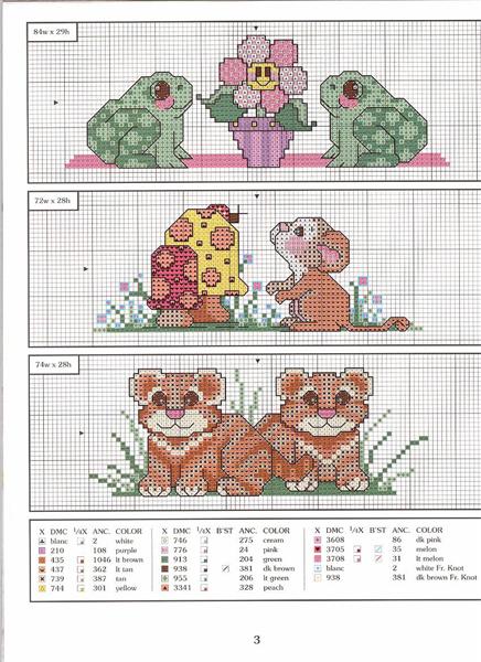 Schema punto croce Motivi 72