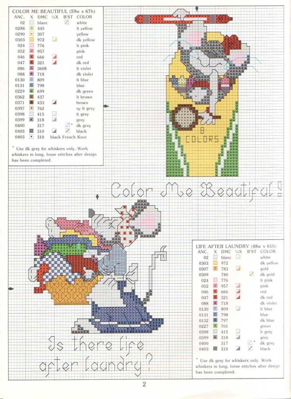 Schema punto croce Motivi 78
