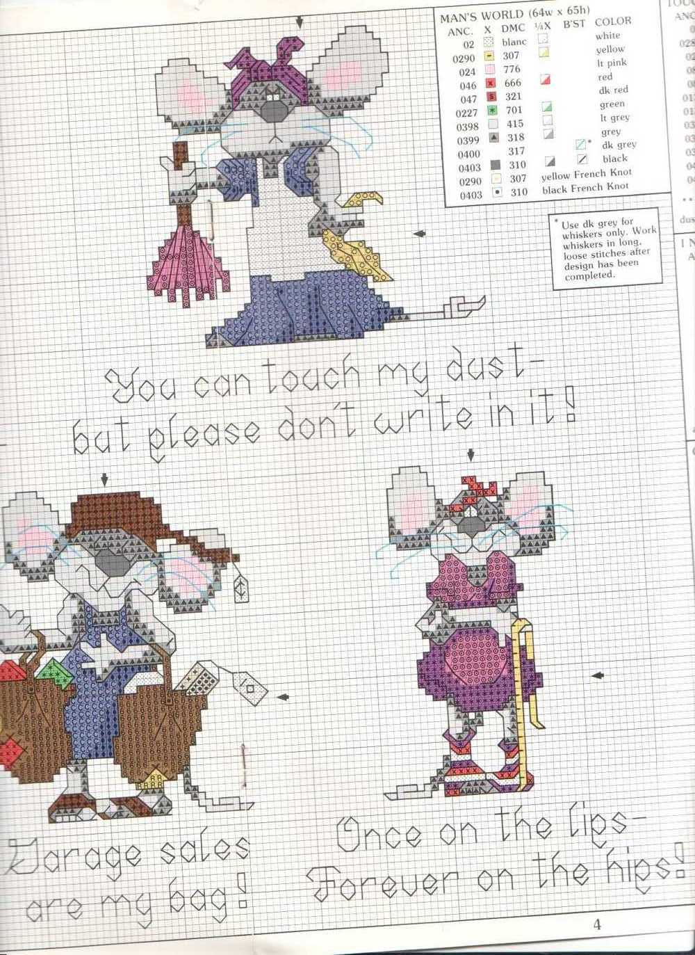 Schema punto croce Motivi 81