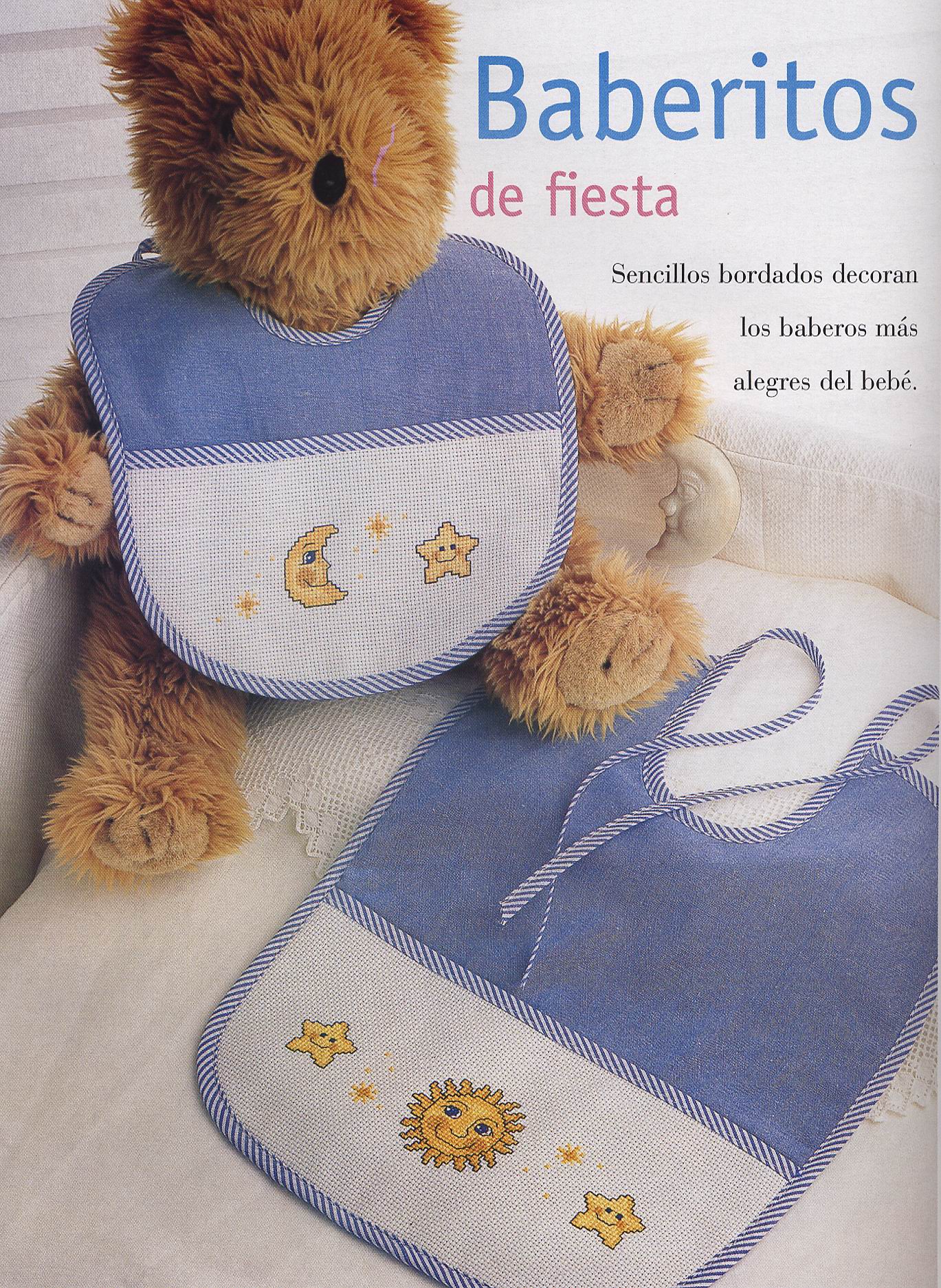 Schema punto croce Motivi Sole Stelle 1