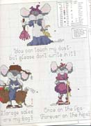 Schema punto croce Motivi 81