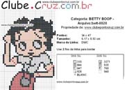 Schema punto croce Betty Boop 21